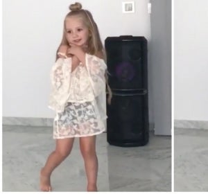 Althea, la hija del futbolista Ivan Rakitic enamora a Shakira bailando 'Me enamoré' Althea, la hija del futbolista Ivan Rakitic enamora a Shakira bailando 'Me enamoré'