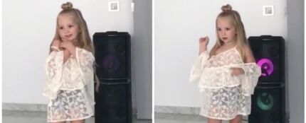 Althea, la hija del futbolista Ivan Rakitic enamora a Shakira bailando 'Me enamor&eacute;' 