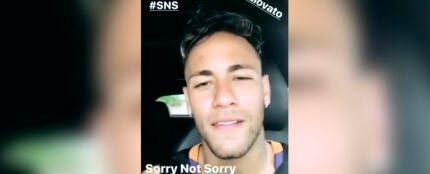 Neymar en su Story de Instagram