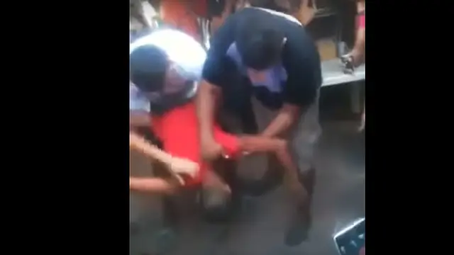 Un ladrón muere asfixiado por la cadena que acaba de robar