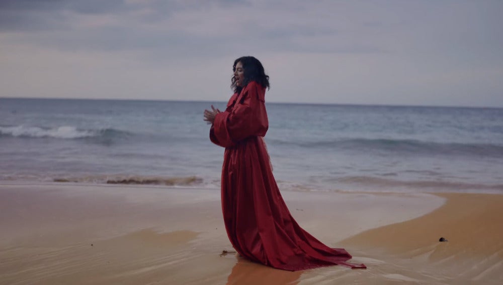 Lorde en el videoclip 'Perfect Places'