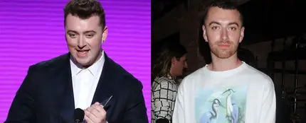 El cambio físico de Sam Smith El cambio físico de Sam Smith