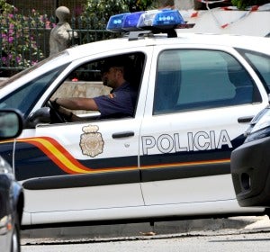 Un coche de la Policía Nacional Un coche de la Policía Nacional
