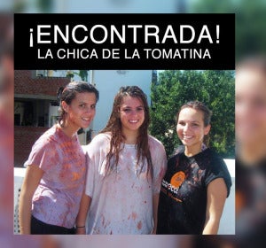 Eva Casado anuncia en Facebook que ha encontrado a su doble de la Tomatina Eva Casado anuncia en Facebook que ha encontrado a su doble de la Tomatina