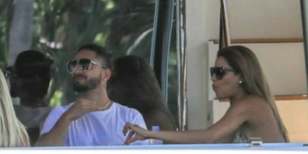 Maluma pillado en un yate en Miami junto a Ariadna Gutiérrez