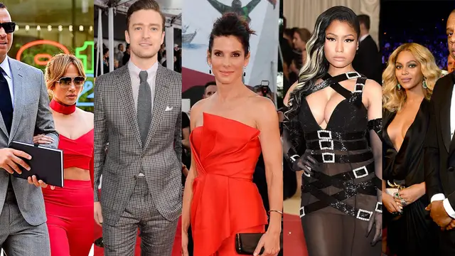 JLo y Alex Rodriguez, Justin Timberlake, Sandra Bullock, Nicki Minaj o Beyoncé y Jay Z son algunos de los artistas que han donado dinero