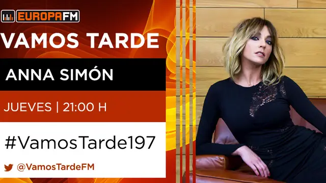 Anna Simon en Vamos Tarde