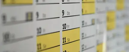 Días del calendario Días del calendario