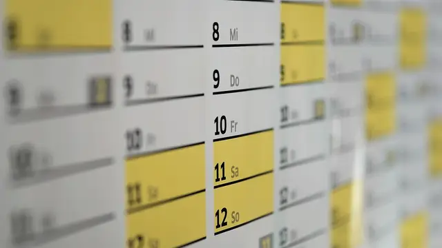 Días del calendario
