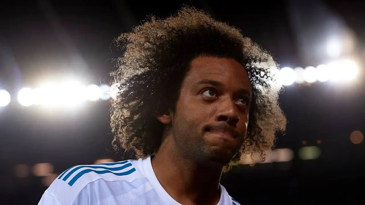 Marcelo durante un partido Marcelo durante un partido