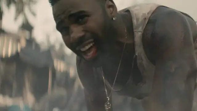 Jason Derulo en el videoclip de 'If I'm Lucky'