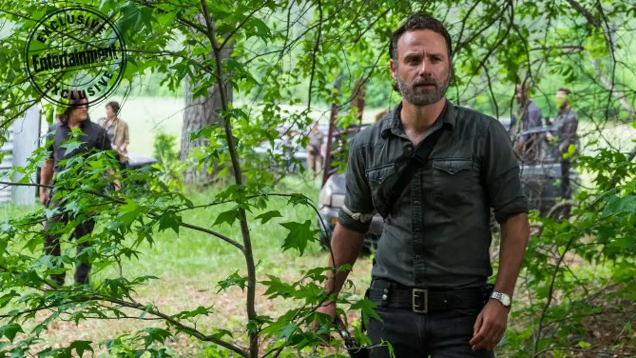 Andrew Lincoln en la octava temporada de 'The Walking Dead' Andrew Lincoln en la octava temporada de 'The Walking Dead'