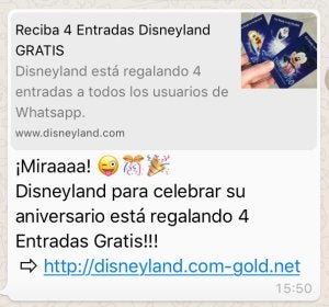 La policía advierte del timo de las entradas de Disneyland La policía advierte del timo de las entradas de Disneyland