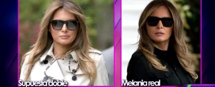 Melania Trump y su presunta doble