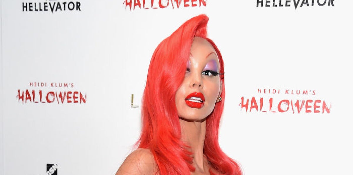 Heidi Klum de Jessica Rabbit en 2015