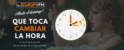 Cambio de hora invierno Cambio de hora invierno