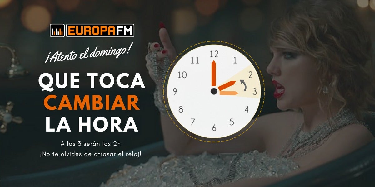 Cambio de hora invierno