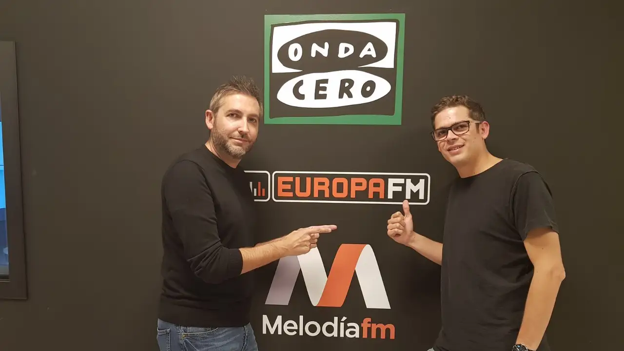 Brian Cross y Frank Blanco en EuropaFM Brian Cross y Frank Blanco en EuropaFM