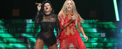 La Terremoto de Alcorcón y Silvia Abril revolucionan el plató con ‘Can’t remember to forget you’ como Shakira y Rihanna La Terremoto de Alcorcón y Silvia Abril revolucionan el plató con ‘Can’t remember to forget you’ como Shakira y Rihanna