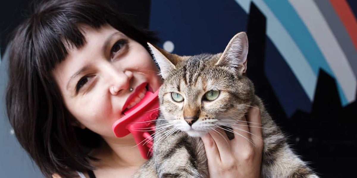 Licki, para lamer-cepillar a tu gato