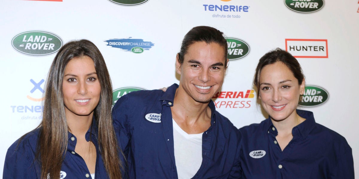 Julio Iglesias Jr. junto a sus hermanas Ana Boyer y Tamara Falcó
