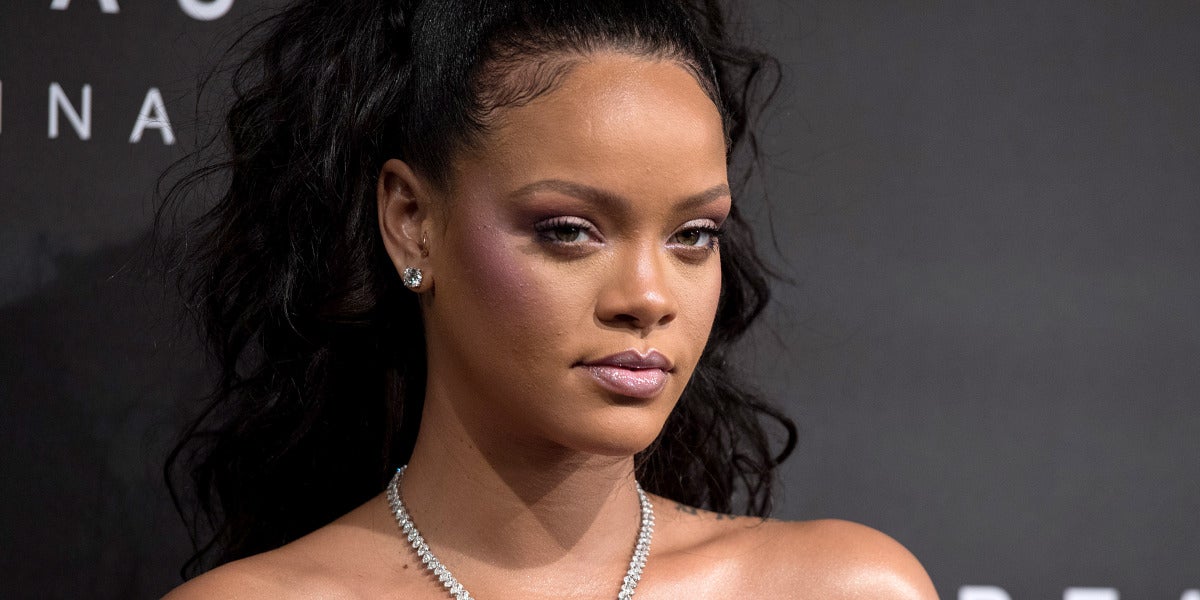 Rihanna presenta su línea de maquillaje, Fenty Beauty, en Londres