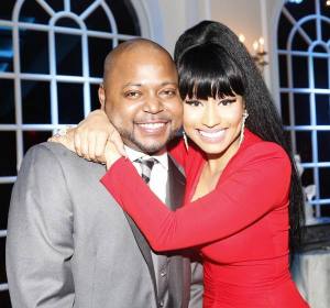 Nicki Minaj y su hermano Jelani Maraj Nicki Minaj y su hermano Jelani Maraj