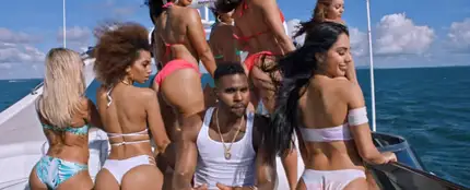 Jason Derulo en el videoclip de 'Tip Toe' Jason Derulo en el videoclip de 'Tip Toe'