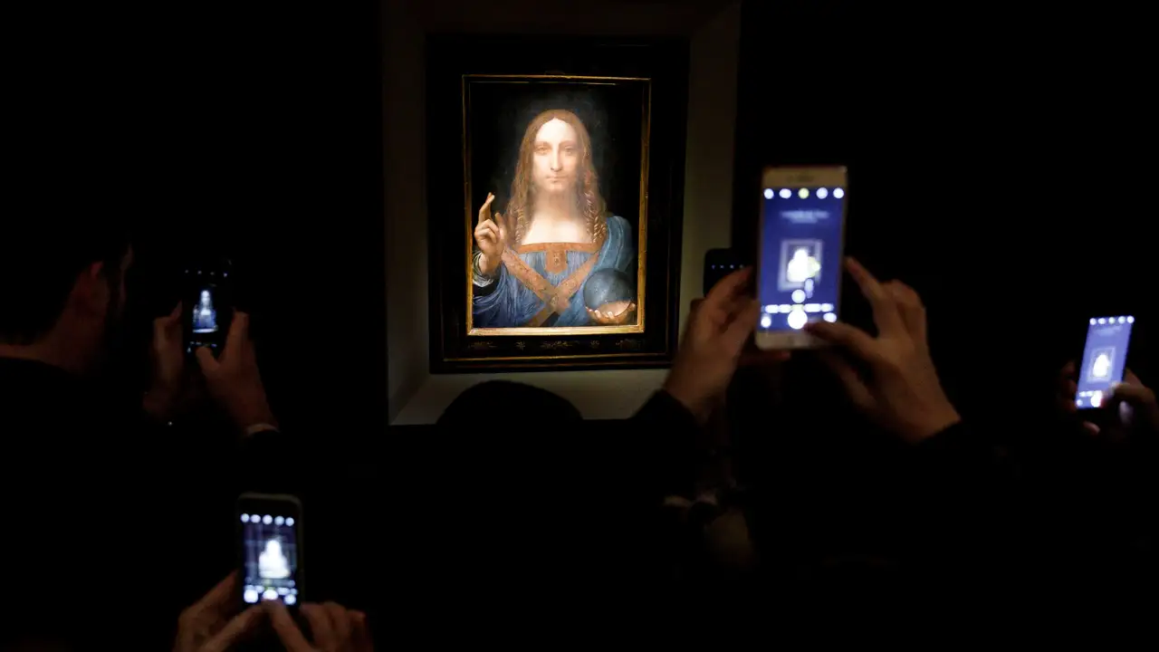Un cuadro de Da Vinci, subastado en Nueva York por más de 380 millones de euros Un cuadro de Da Vinci, subastado en Nueva York por más de 380 millones de euros