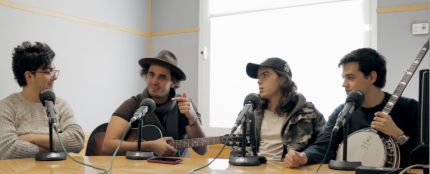 Morat durante su entrevista con Europa FM