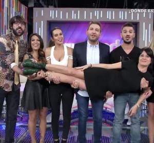 Los presentadores de Zapeando en plató Los presentadores de Zapeando en plató