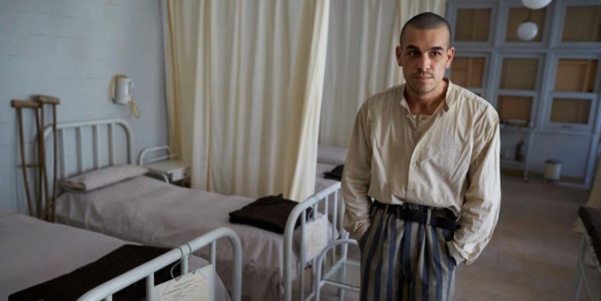 Mario Casas para la película 'El fotógrafo de Mauthausen'
