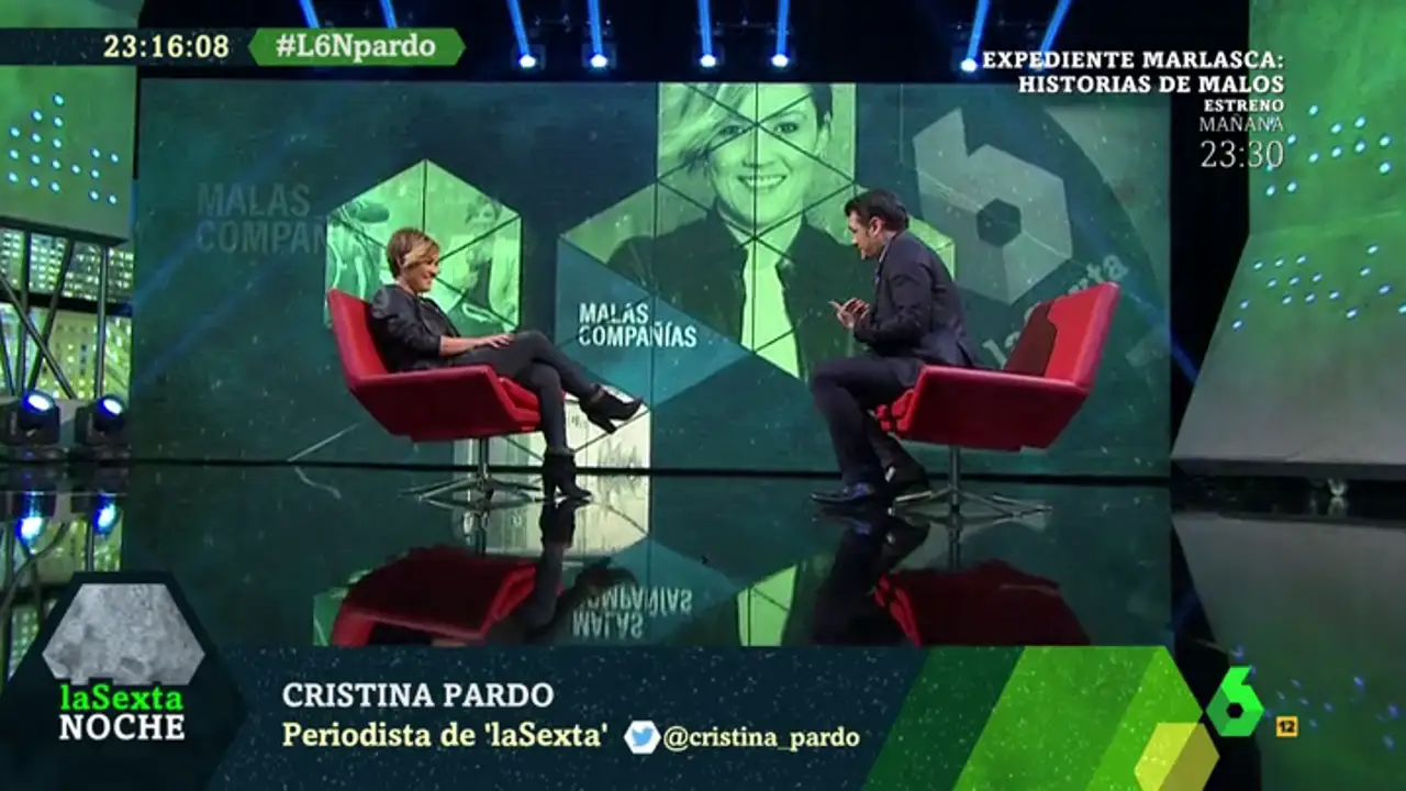 Cristina Pardo e Iñaki López Cristina Pardo e Iñaki López