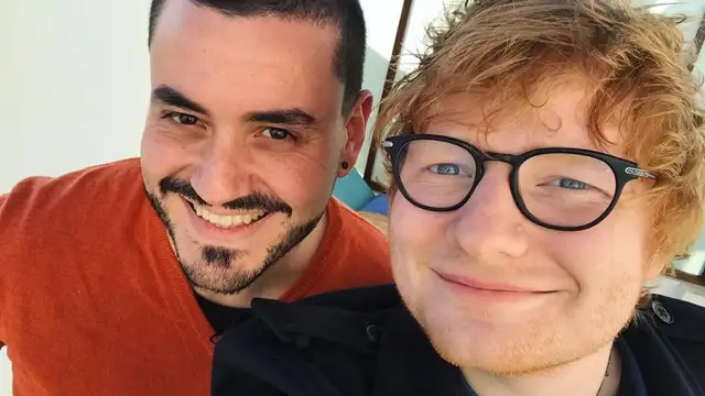 Juanma Romero y Ed Sheeran