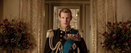 Matt Smith como el Duque de Edimburgo en &#39;The Crown&#39;