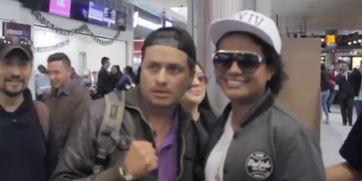 Bernardo Polo se hace pasar por Bruno Mars