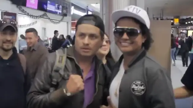 Bernardo Polo se hace pasar por Bruno Mars