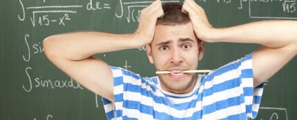 Estudiante estresado