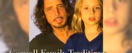 La familia de Chris Cornell comparte un emotivo video 