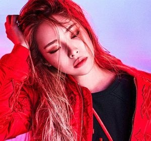 La cantante de K-Pop Heize La cantante de K-Pop Heize
