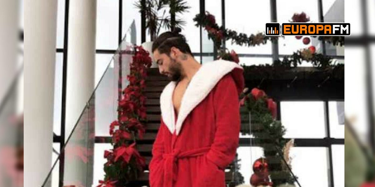Maluma, un sexy Papá Noel