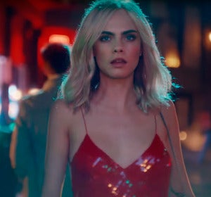 Cara Delevigne en el spot de Jimmy Choo Cara Delevigne en el spot de Jimmy Choo