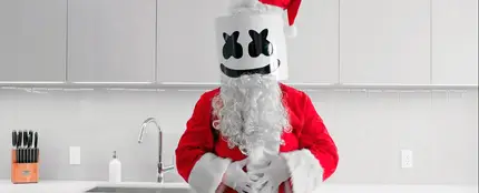 Marshmello enseñando una receta de cocina Marshmello enseñando una receta de cocina