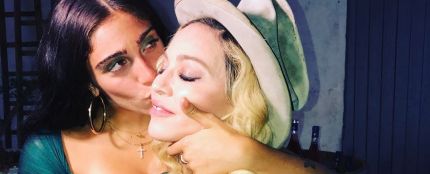 Madonna y su hija mayor Lourdes