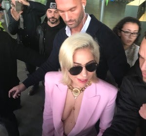 Lady Gaga llega a Barcelona Lady Gaga llega a Barcelona