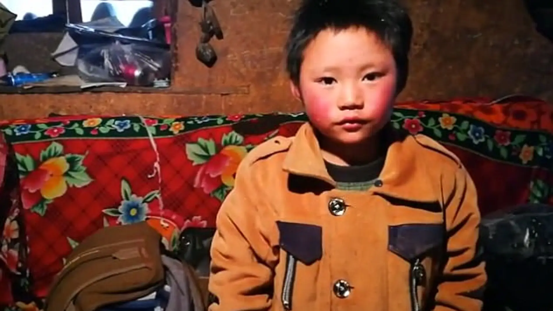 Wang Fuman vive con su abuela y hermana mayor en una zona rural del sur de China