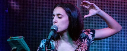 Alejandra Martínez, la ganadora del 'Poetry Slam' de Madrid Alejandra Martínez, la ganadora del 'Poetry Slam' de Madrid