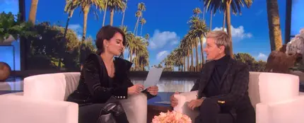 Penélope Cruz en el programa de Ellen DeGeneres Penélope Cruz en el programa de Ellen DeGeneres