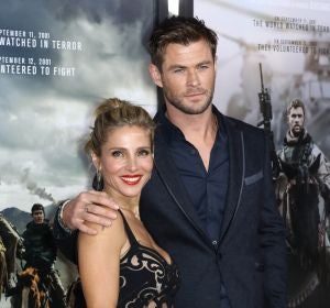 Chris Hemsworth y Elsa Pataky Chris Hemsworth y Elsa Pataky