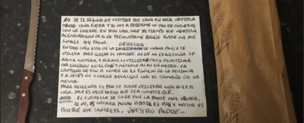 La ocurrente nota de un padre a sus hijos La ocurrente nota de un padre a sus hijos